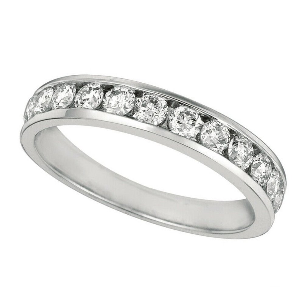 1.00 Carat Natural Diamond Eternity Ring Band